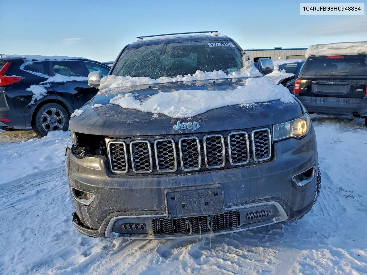 1C4RJFBG8HC948884 2017 Jeep Grand Cherokee Limited