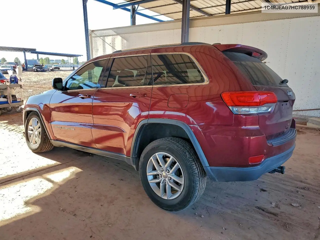 1C4RJEAG7HC788959 2017 Jeep Grand Cherokee Laredo