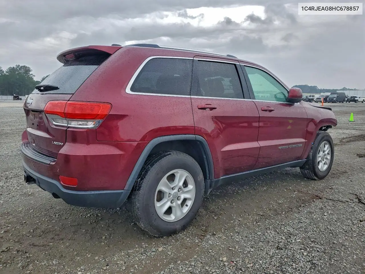 1C4RJEAG8HC678857 2017 Jeep Grand Cherokee Laredo