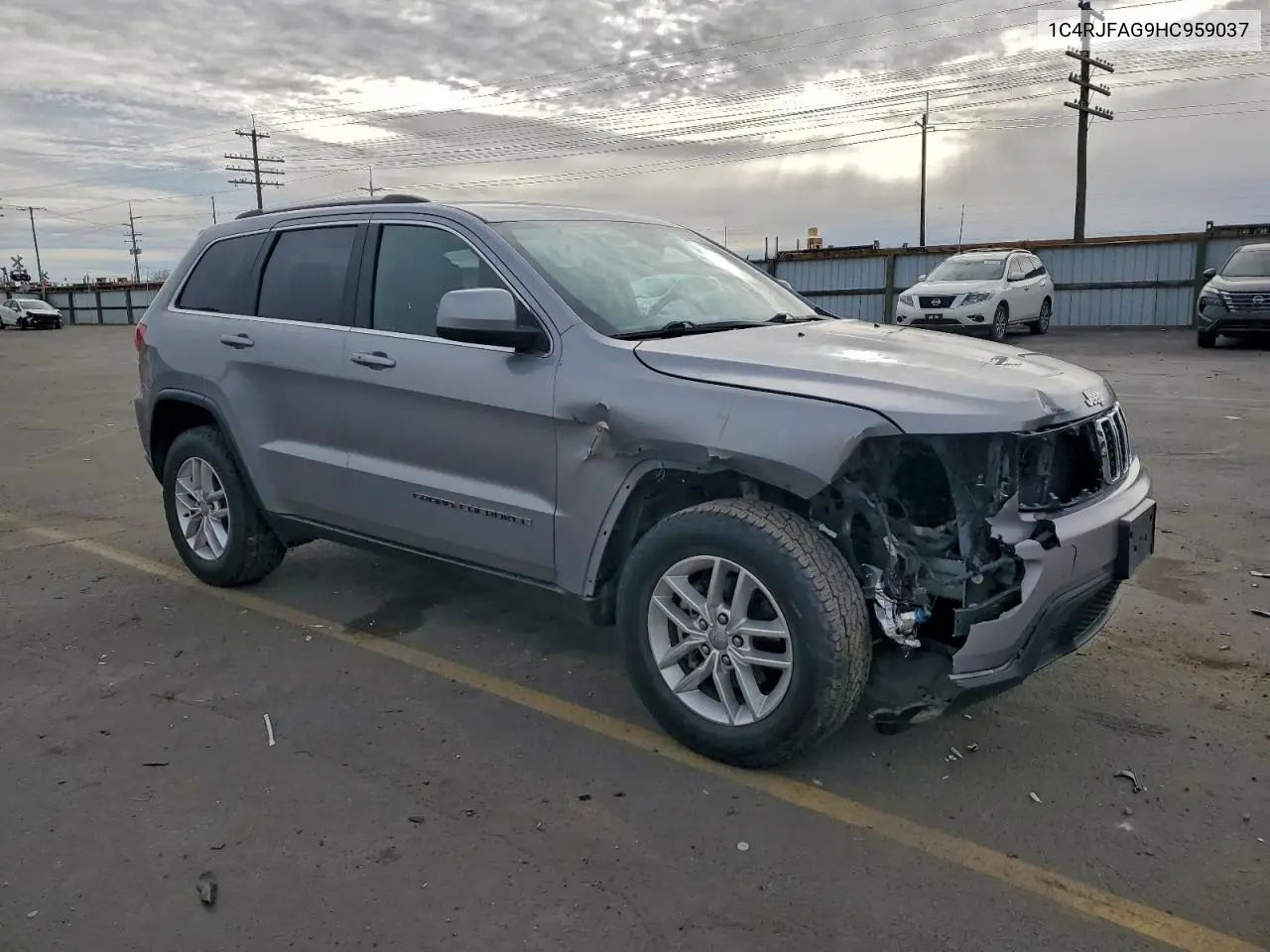 1C4RJFAG9HC959037 2017 Jeep Grand Cherokee Laredo