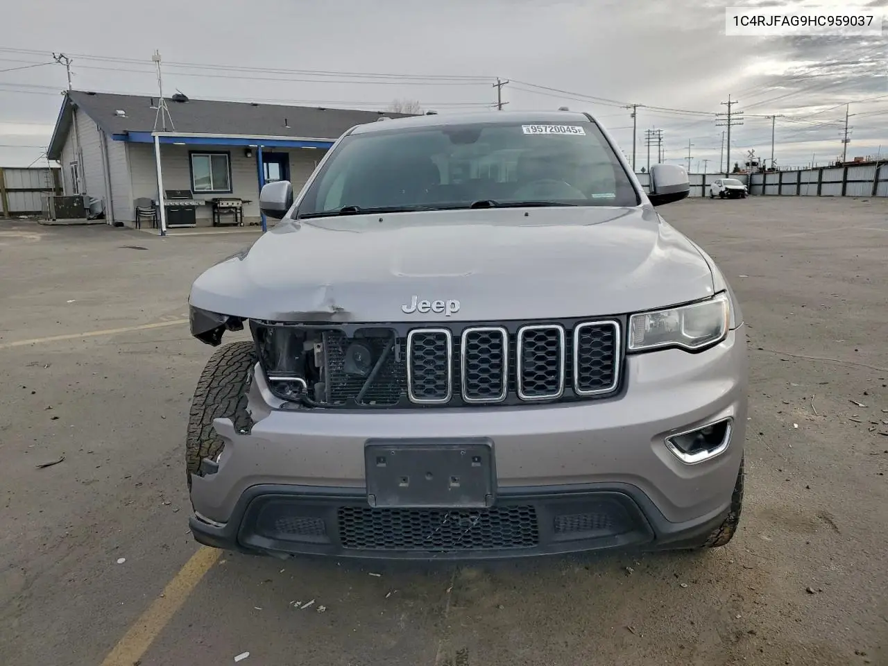 1C4RJFAG9HC959037 2017 Jeep Grand Cherokee Laredo