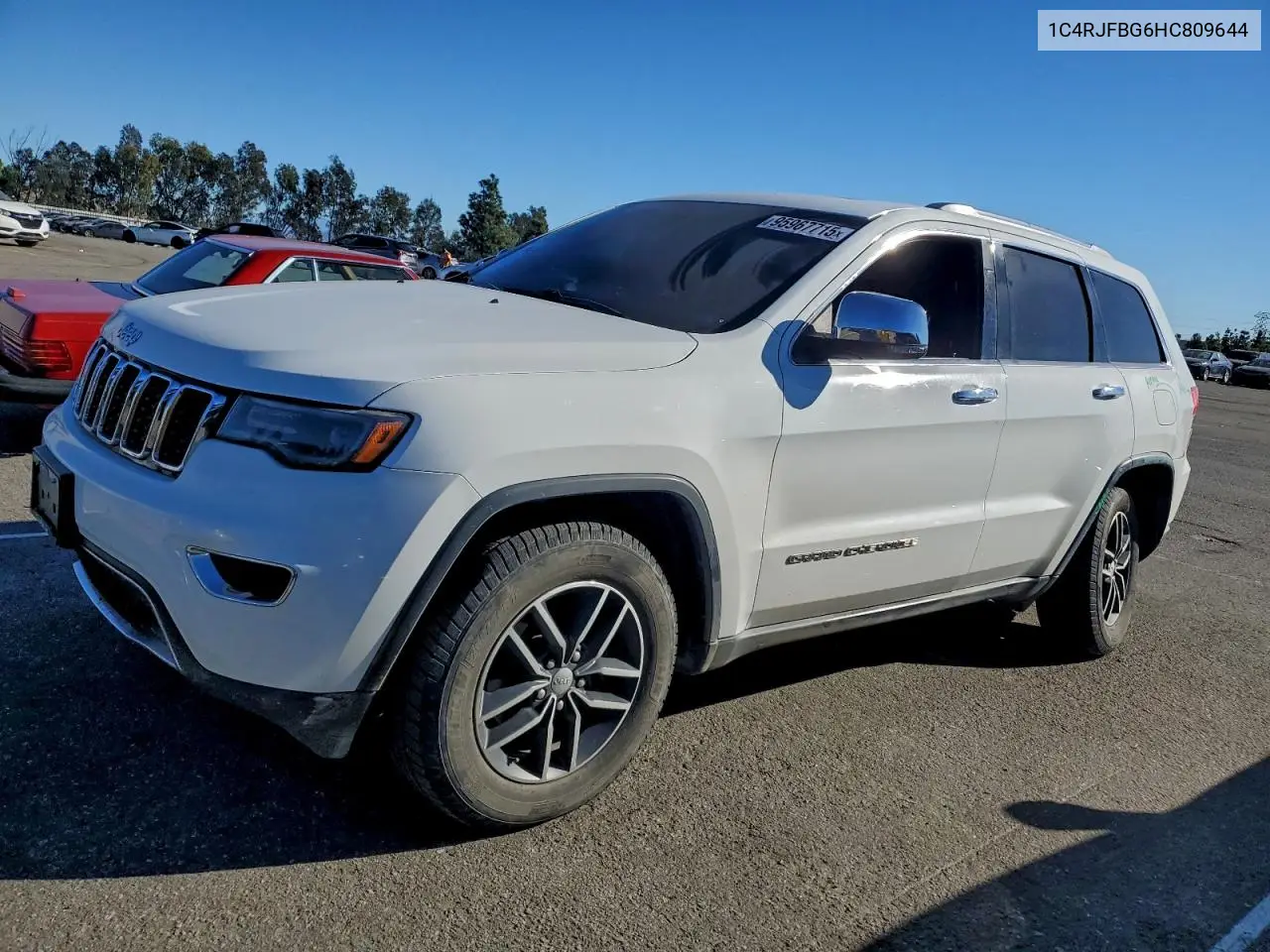 1C4RJFBG6HC809644 2017 Jeep Grand Cherokee Limited