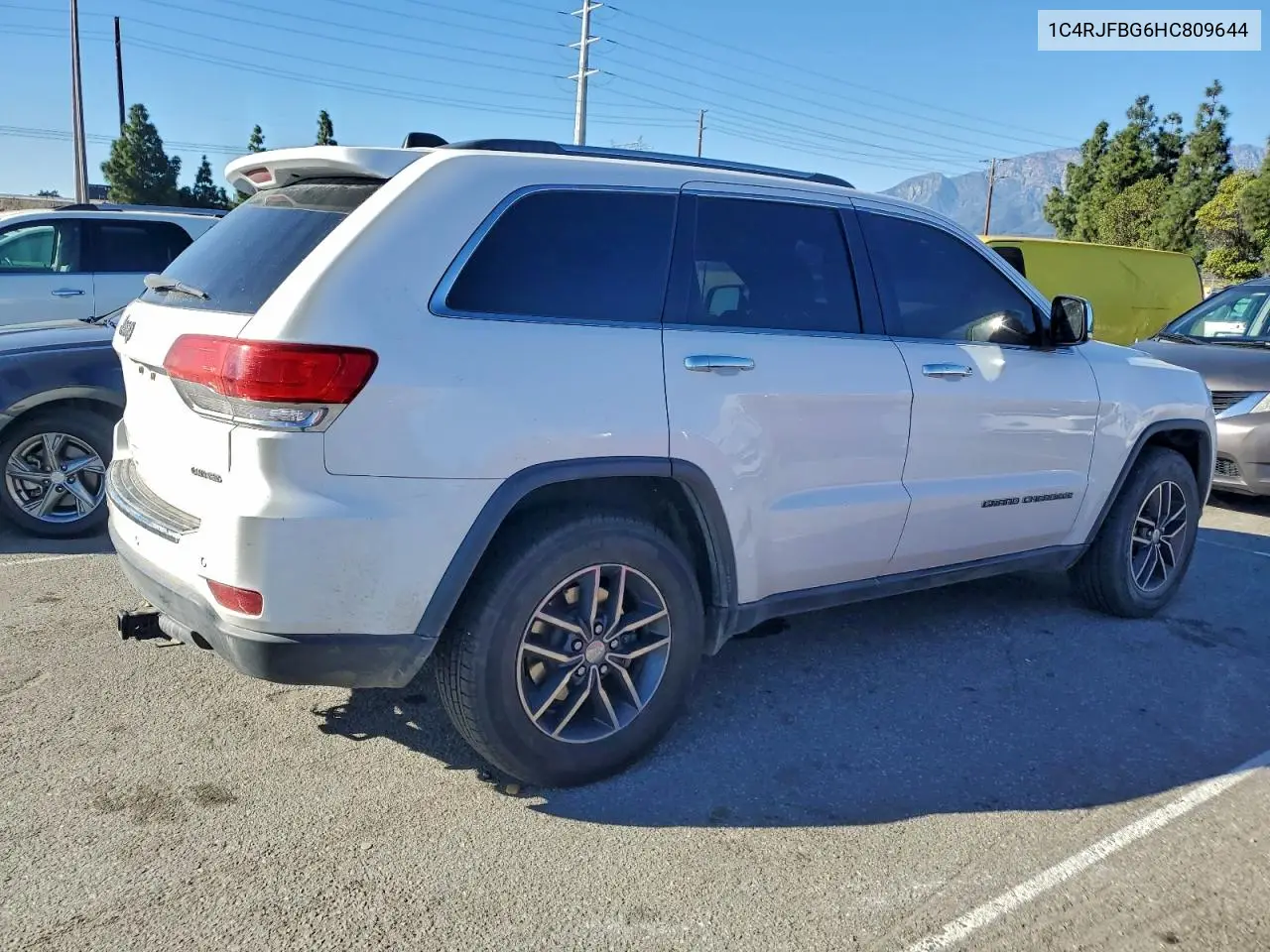 1C4RJFBG6HC809644 2017 Jeep Grand Cherokee Limited