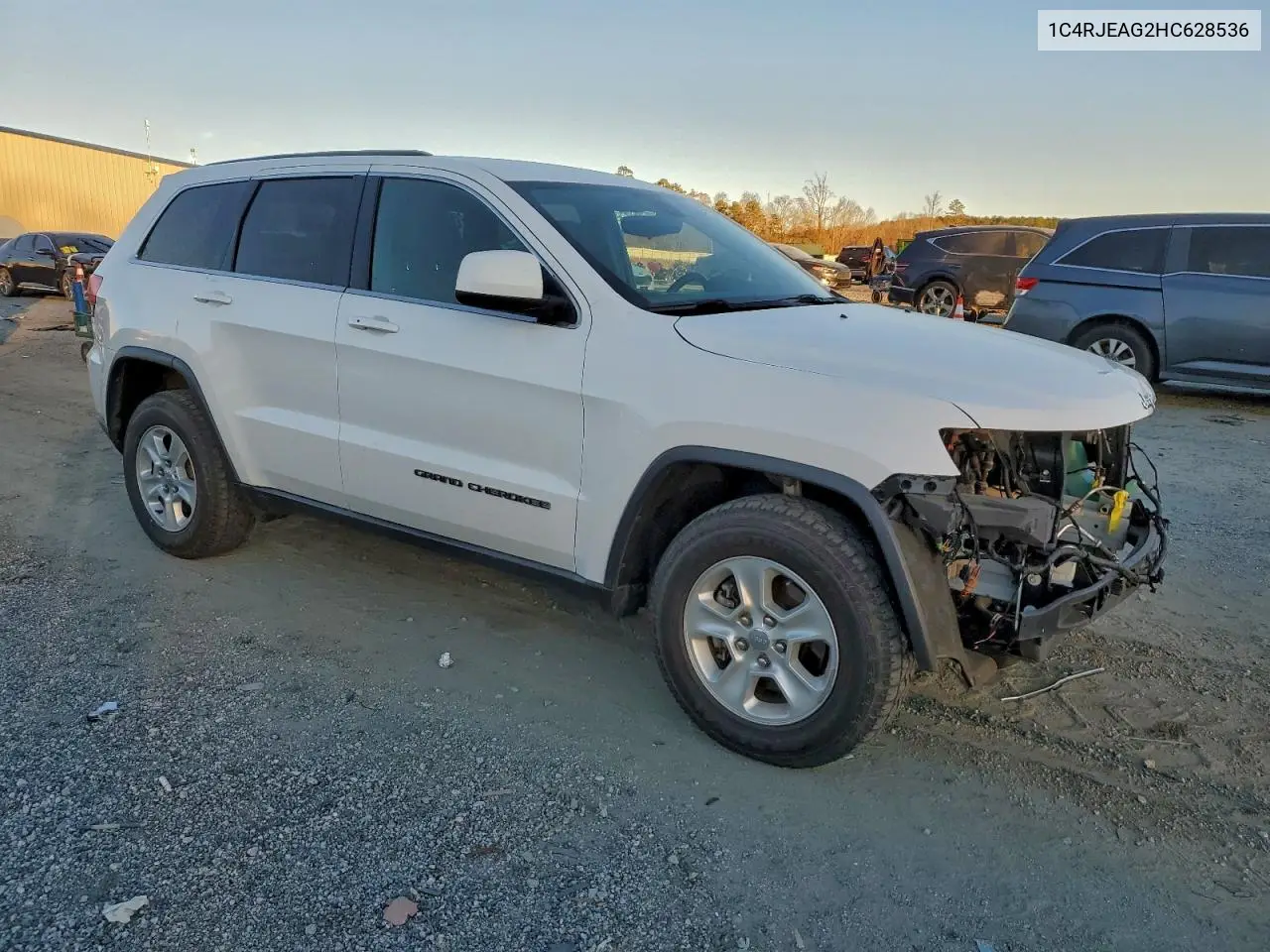 1C4RJEAG2HC628536 2017 Jeep Grand Cherokee Laredo
