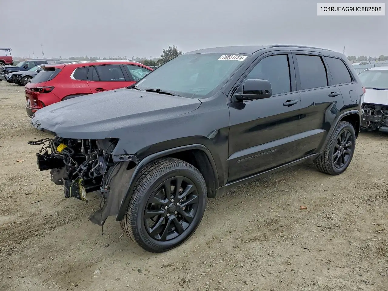 1C4RJFAG9HC882508 2017 Jeep Grand Cherokee Laredo