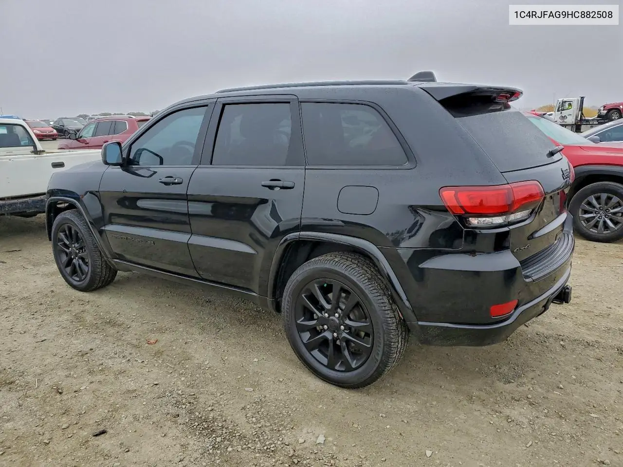 1C4RJFAG9HC882508 2017 Jeep Grand Cherokee Laredo