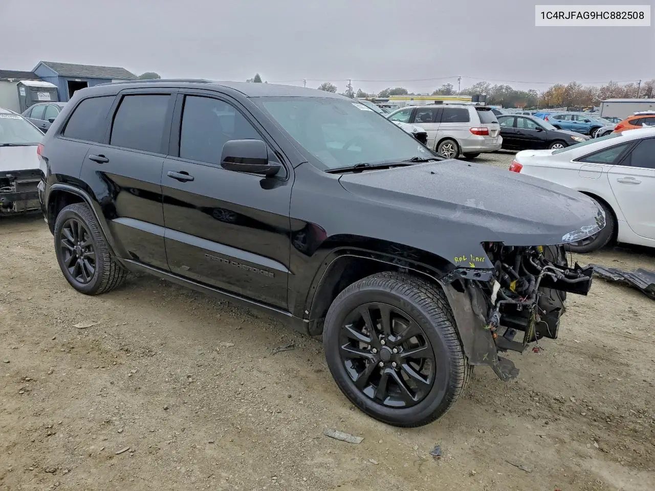 1C4RJFAG9HC882508 2017 Jeep Grand Cherokee Laredo