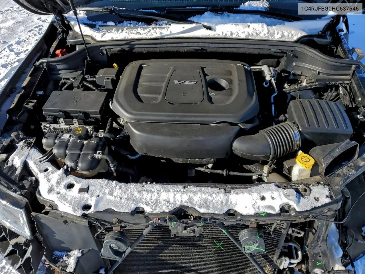 1C4RJFBG0HC637546 2017 Jeep Grand Cherokee Limited