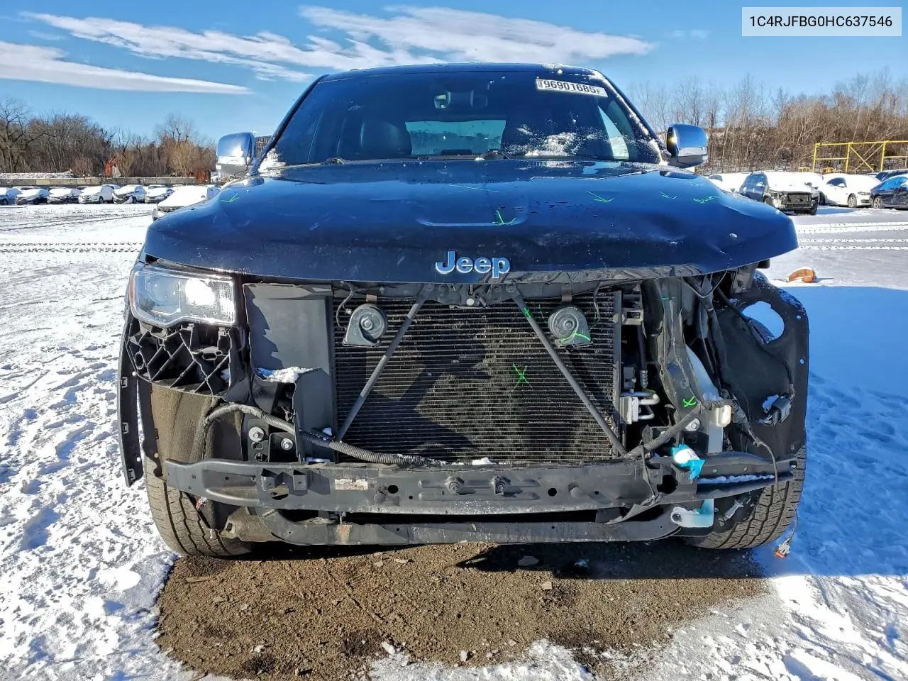 1C4RJFBG0HC637546 2017 Jeep Grand Cherokee Limited