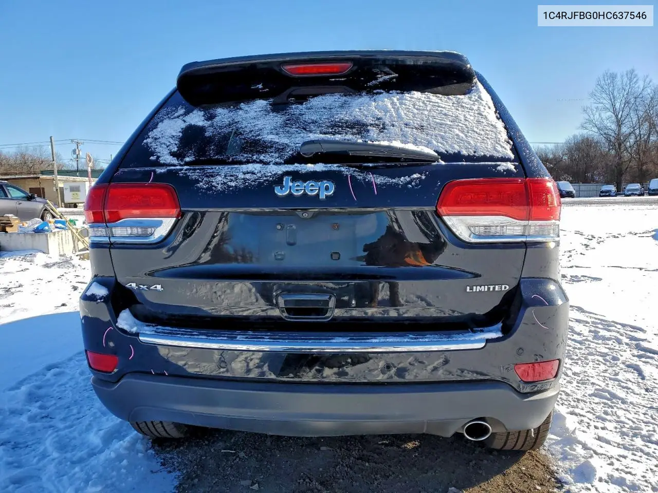 1C4RJFBG0HC637546 2017 Jeep Grand Cherokee Limited