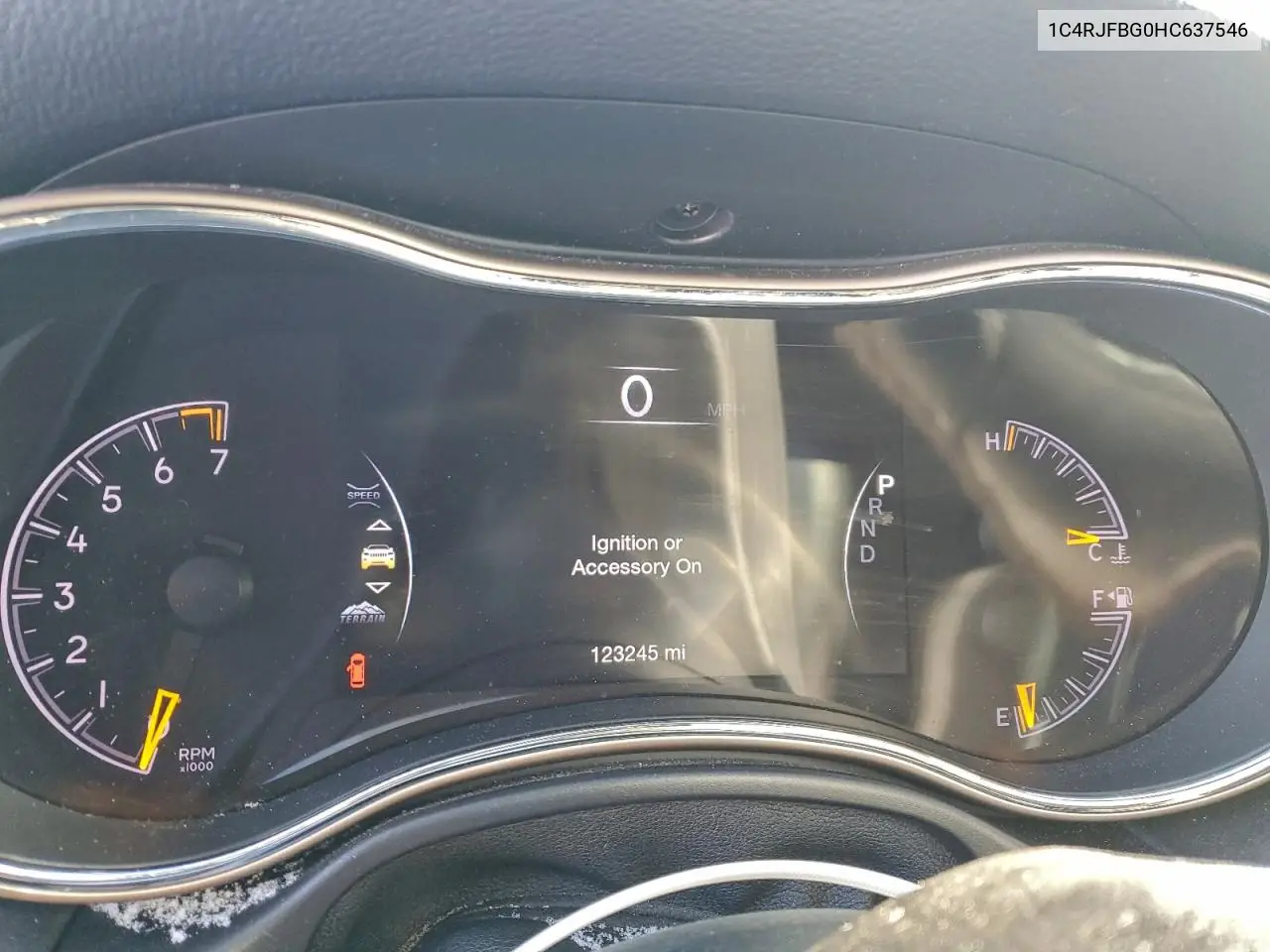 1C4RJFBG0HC637546 2017 Jeep Grand Cherokee Limited