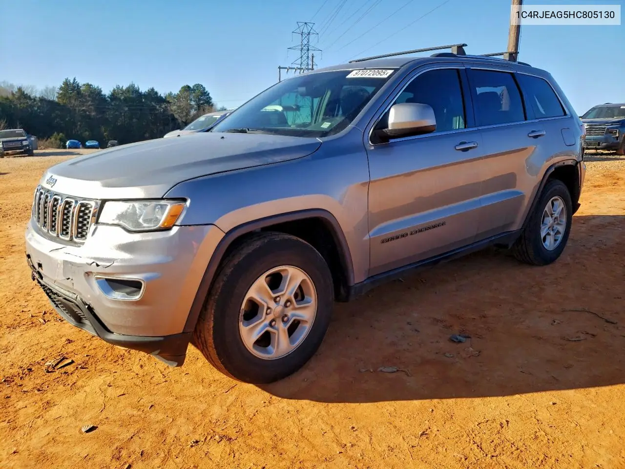 1C4RJEAG5HC805130 2017 Jeep Grand Cherokee Laredo