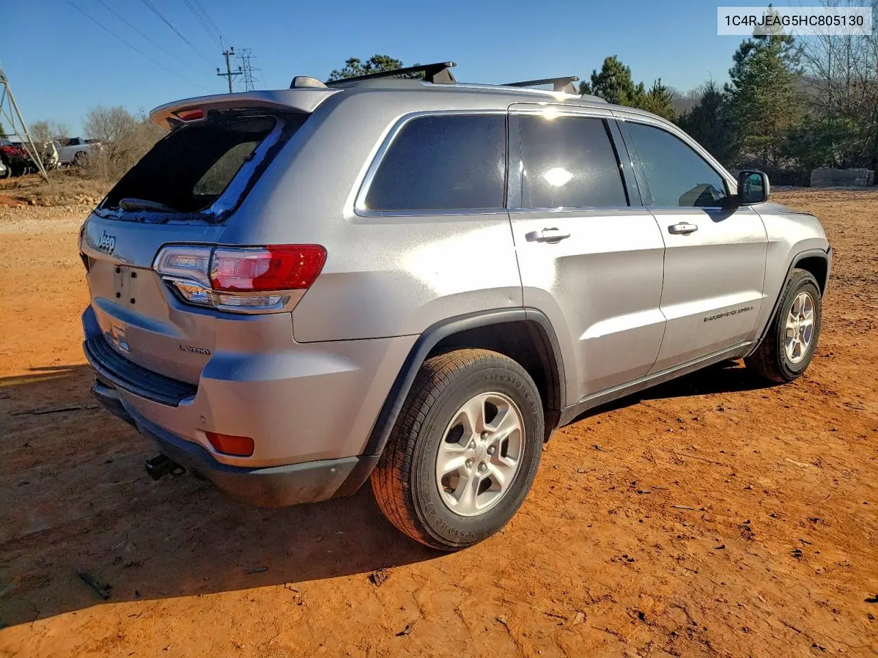 1C4RJEAG5HC805130 2017 Jeep Grand Cherokee Laredo