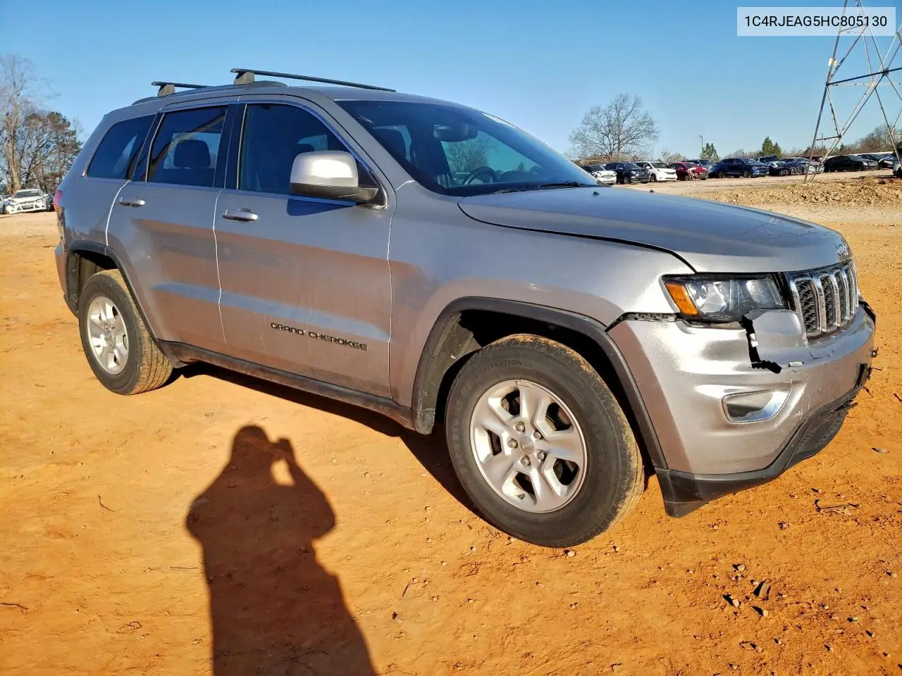 1C4RJEAG5HC805130 2017 Jeep Grand Cherokee Laredo