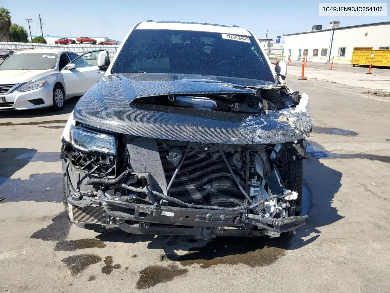 1C4RJFN93JC254106 2018 Jeep Grand Cherokee Trackhawk