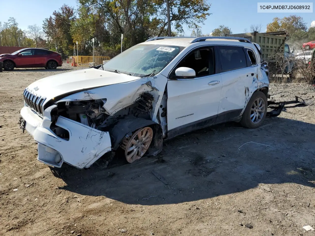 1C4PJMDB7JD608932 2018 Jeep Cherokee Limited