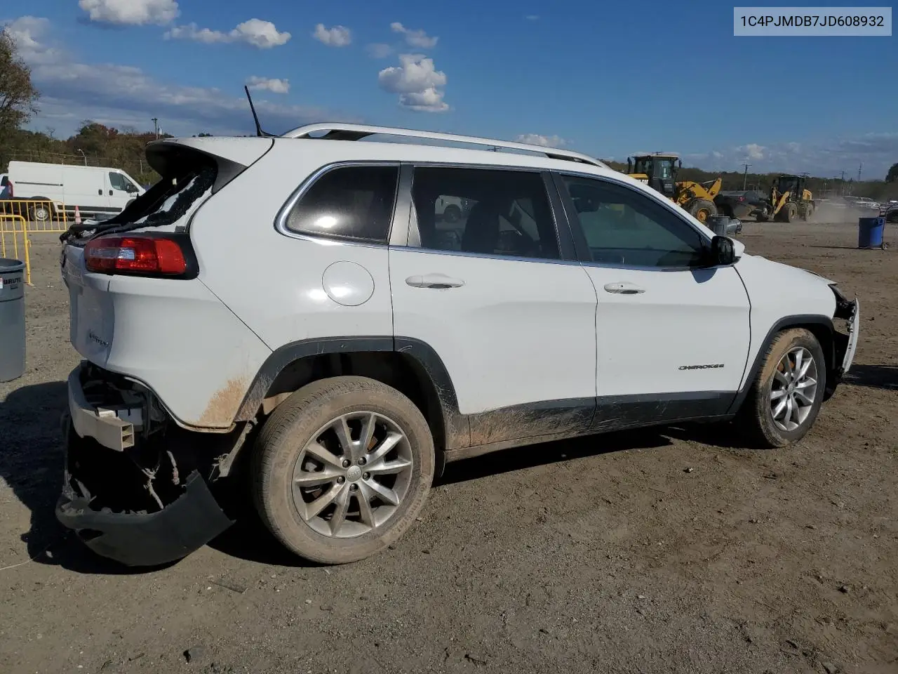 1C4PJMDB7JD608932 2018 Jeep Cherokee Limited
