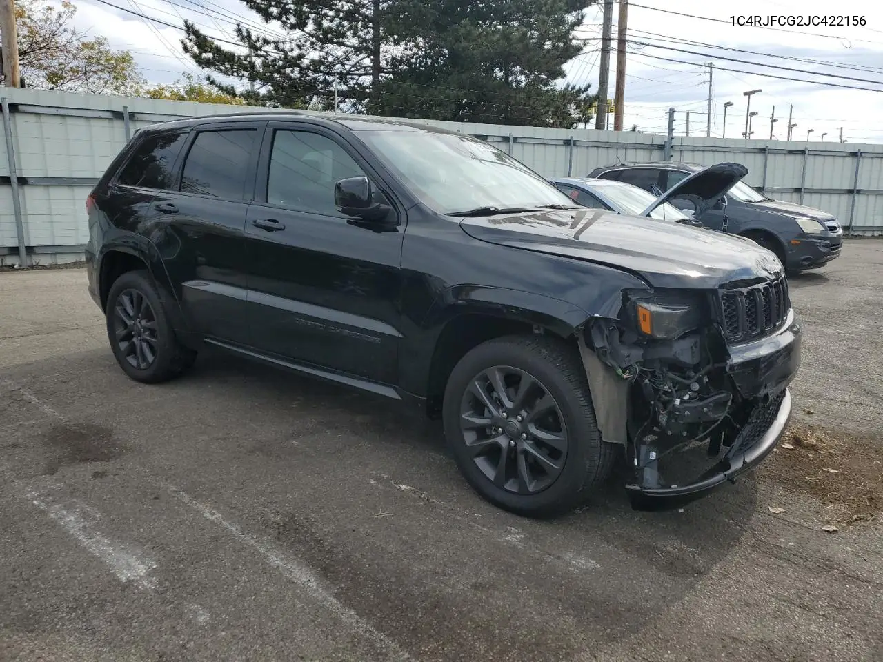 1C4RJFCG2JC422156 2018 Jeep Grand Cherokee Overland