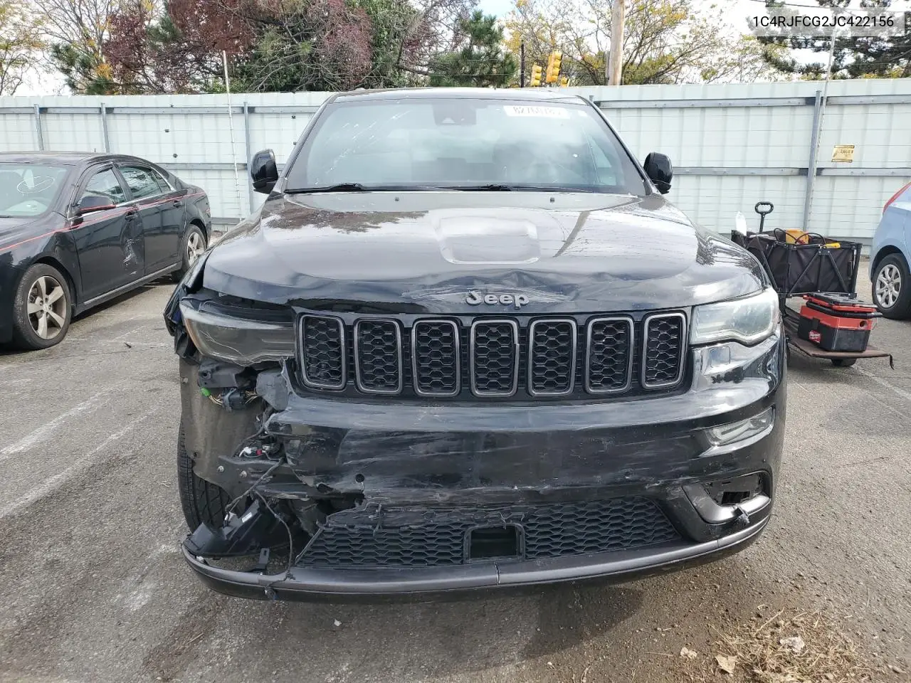 1C4RJFCG2JC422156 2018 Jeep Grand Cherokee Overland