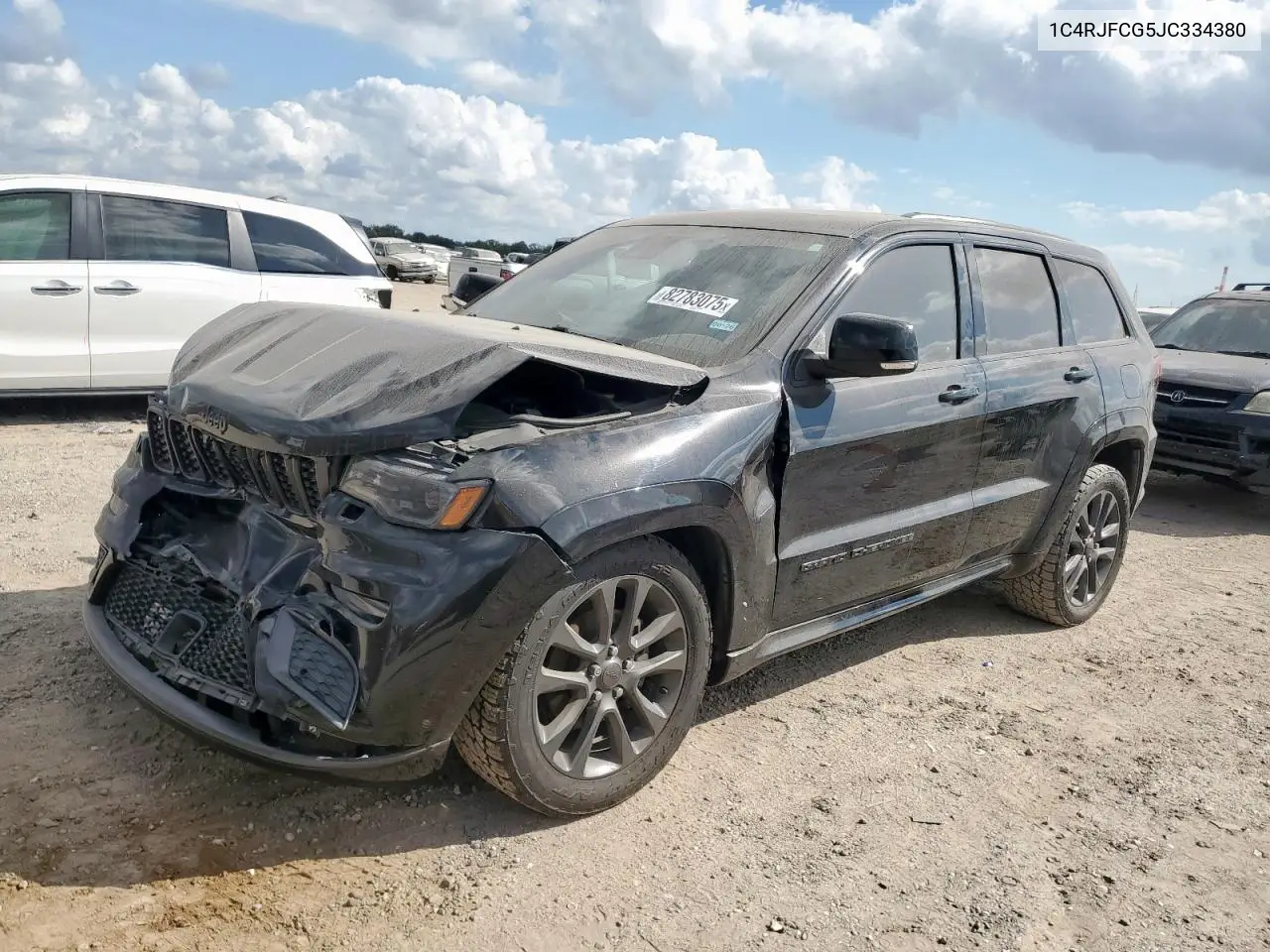 1C4RJFCG5JC334380 2018 Jeep Grand Cherokee Overland