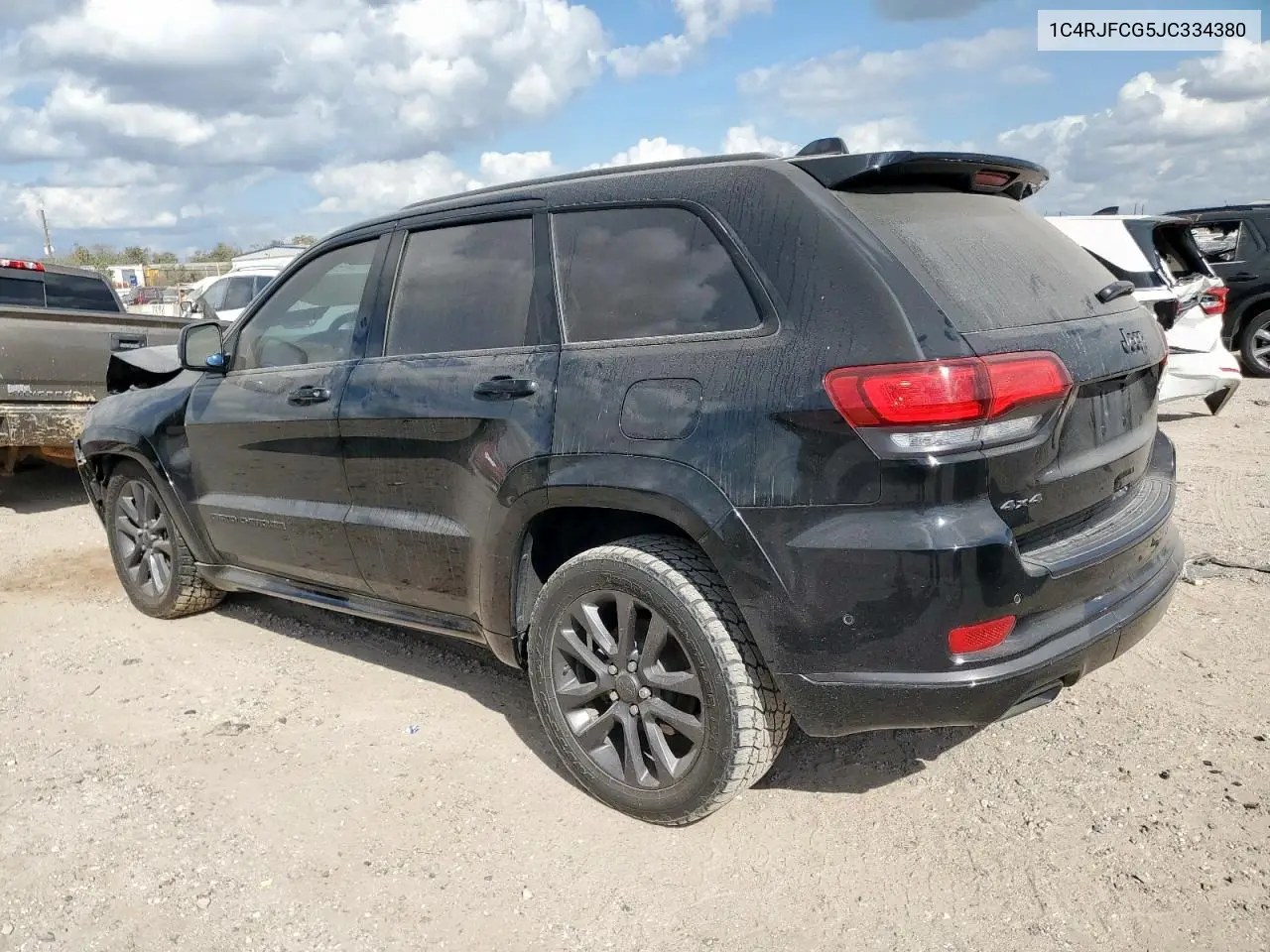 1C4RJFCG5JC334380 2018 Jeep Grand Cherokee Overland