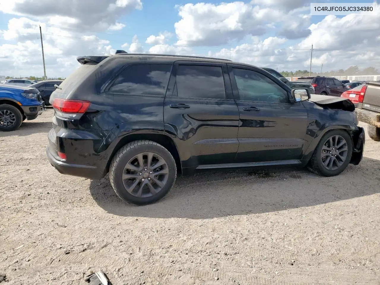 1C4RJFCG5JC334380 2018 Jeep Grand Cherokee Overland