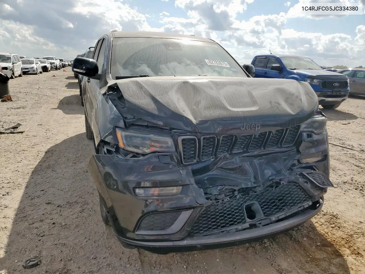 1C4RJFCG5JC334380 2018 Jeep Grand Cherokee Overland