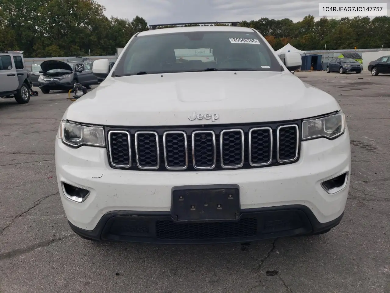 1C4RJFAG7JC147757 2018 Jeep Grand Cherokee Laredo