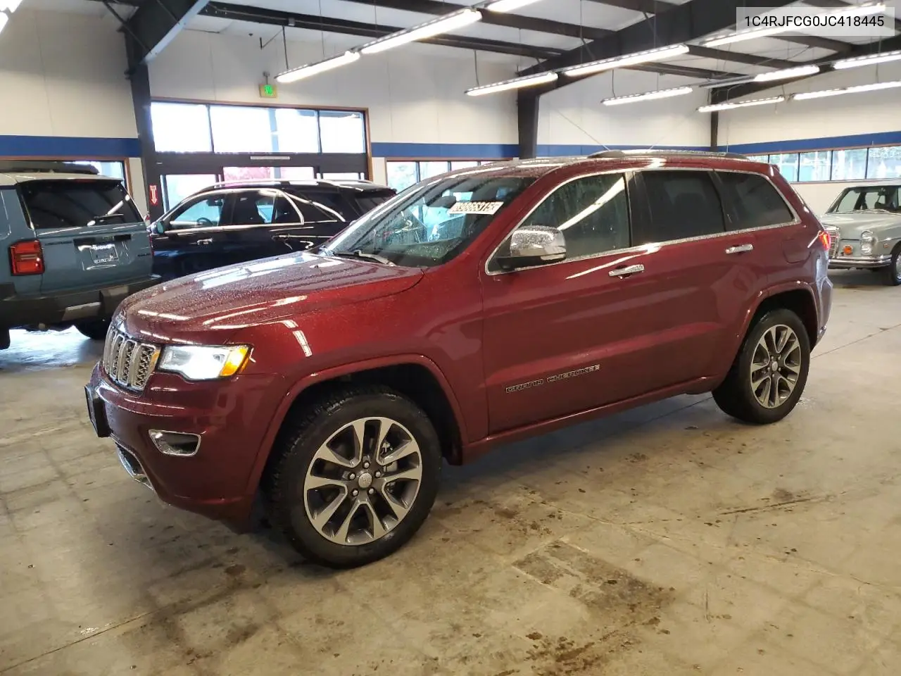 1C4RJFCG0JC418445 2018 Jeep Grand Cherokee Overland