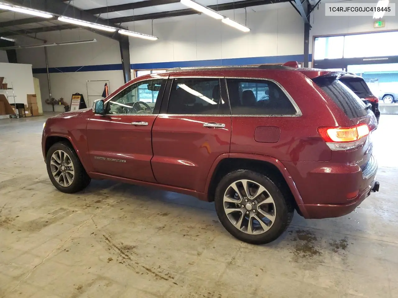 1C4RJFCG0JC418445 2018 Jeep Grand Cherokee Overland