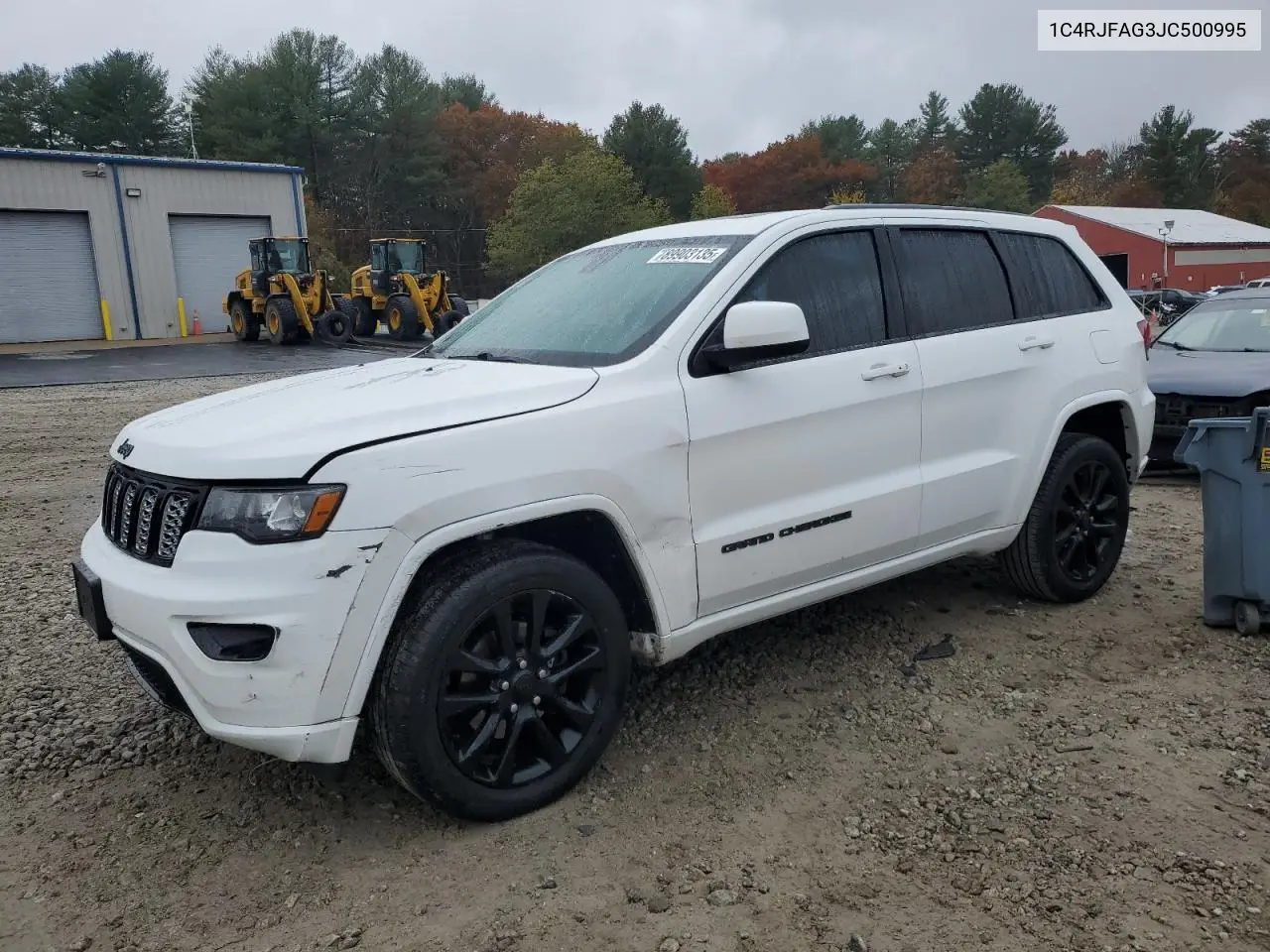 1C4RJFAG3JC500995 2018 Jeep Grand Cherokee Laredo