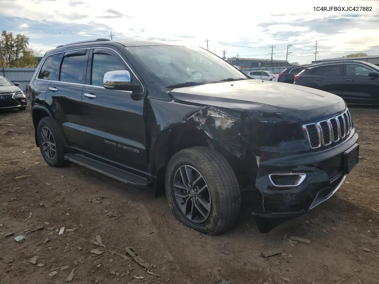 1C4RJFBGXJC427882 2018 Jeep Grand Cherokee Limited