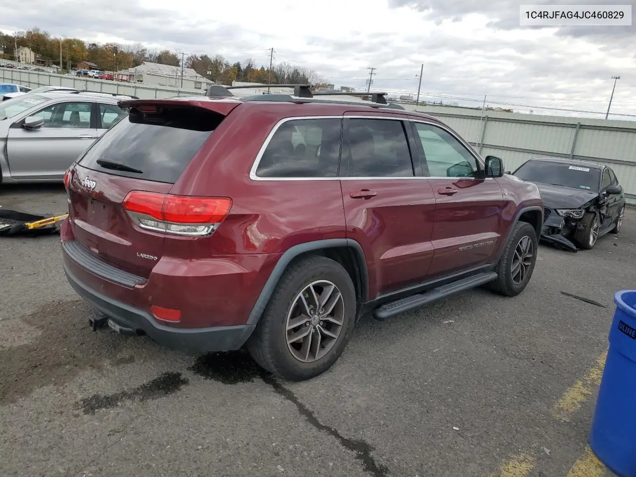 1C4RJFAG4JC460829 2018 Jeep Grand Cherokee Laredo