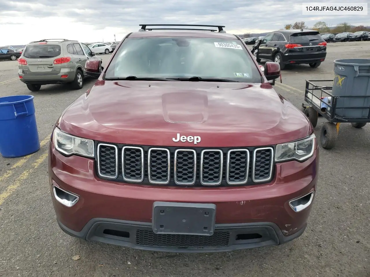 1C4RJFAG4JC460829 2018 Jeep Grand Cherokee Laredo