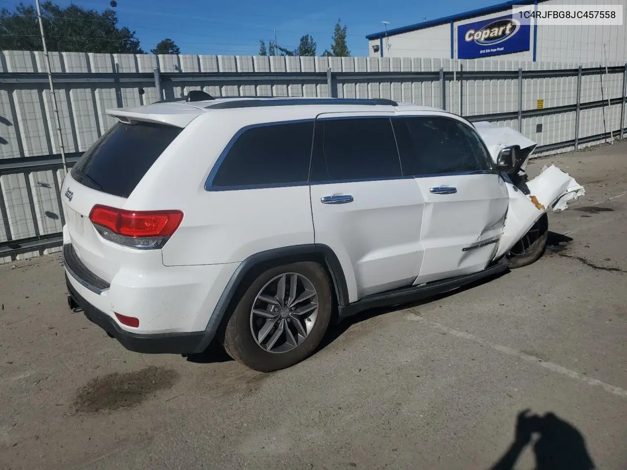 1C4RJFBG8JC457558 2018 Jeep Grand Cherokee Limited