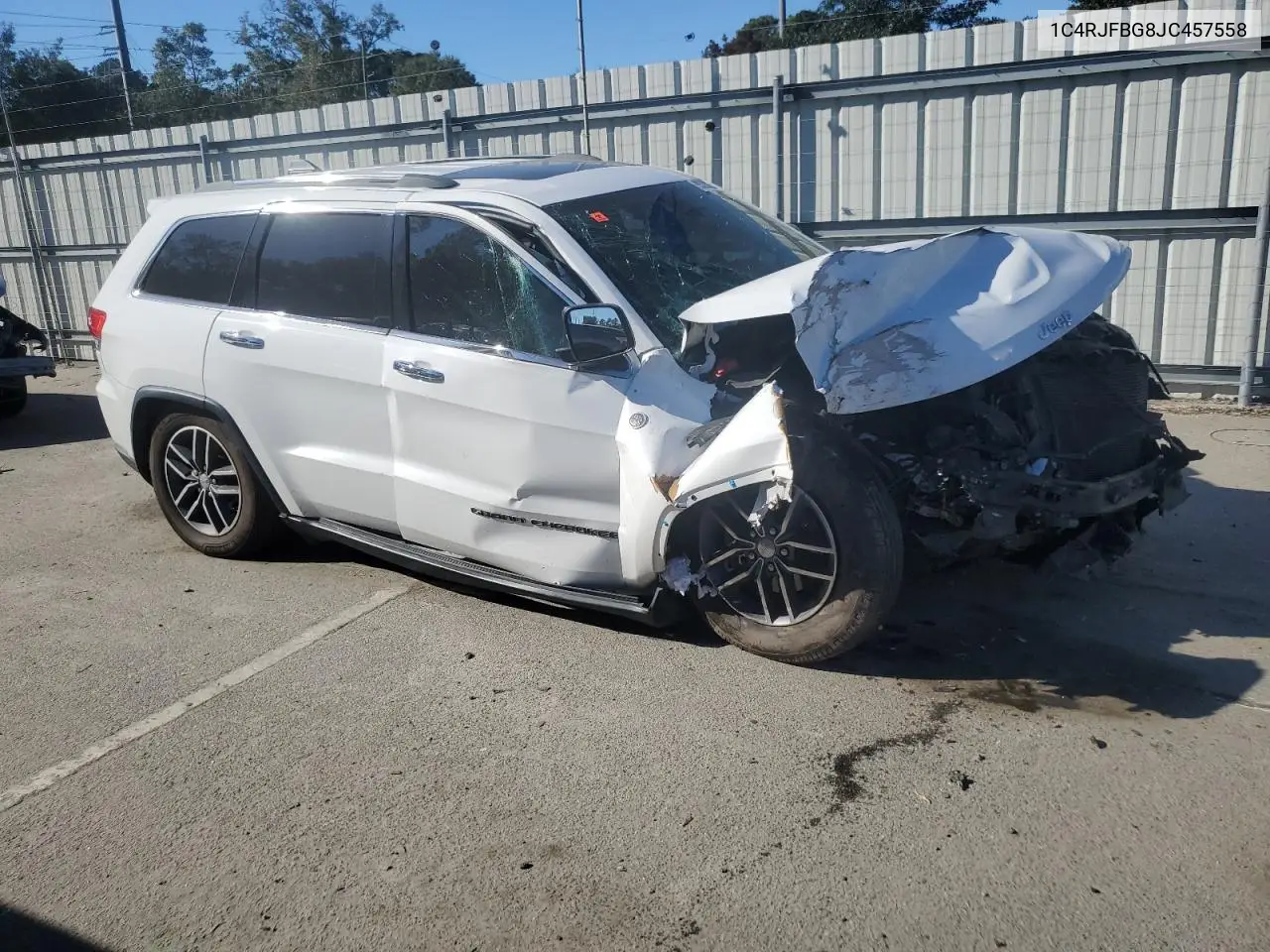 1C4RJFBG8JC457558 2018 Jeep Grand Cherokee Limited