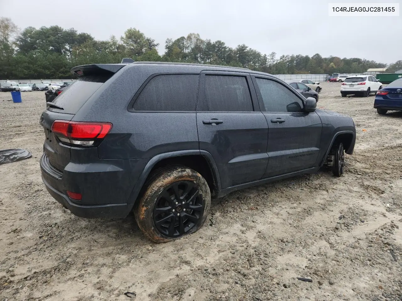 1C4RJEAG0JC281455 2018 Jeep Grand Cherokee Laredo