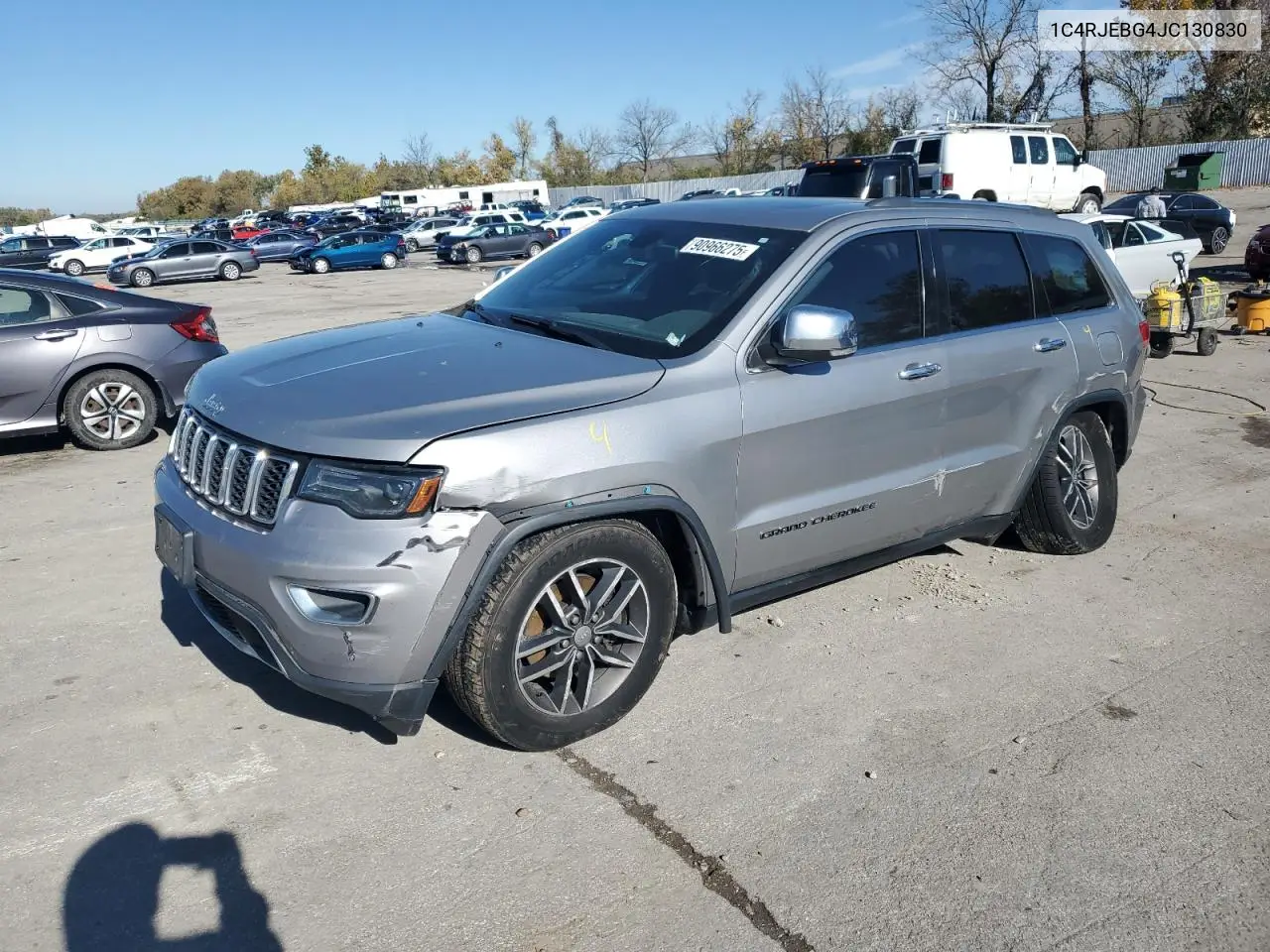 1C4RJEBG4JC130830 2018 Jeep Grand Cherokee Limited