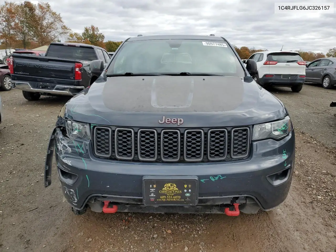 1C4RJFLG6JC326157 2018 Jeep Grand Cherokee Trailhawk