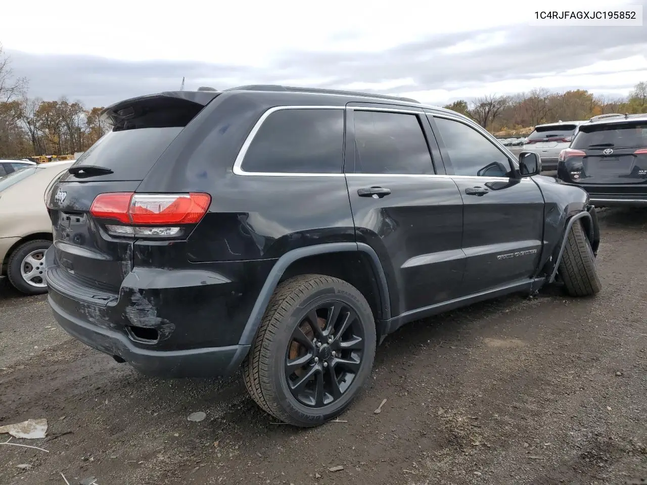 1C4RJFAGXJC195852 2018 Jeep Grand Cherokee Laredo