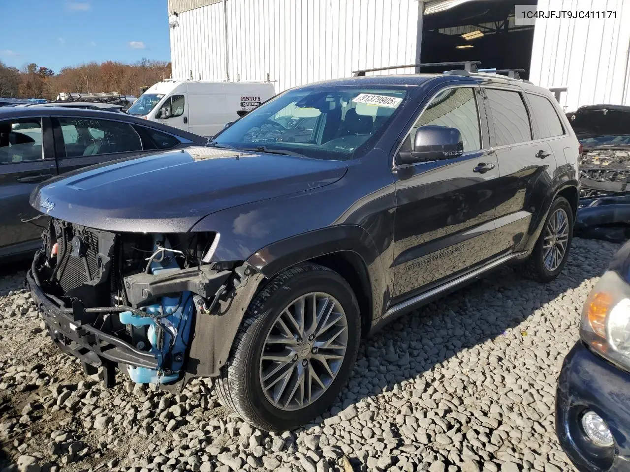 1C4RJFJT9JC411171 2018 Jeep Grand Cherokee Summit