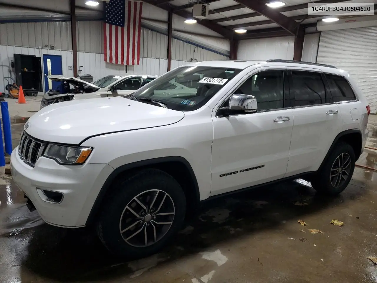 1C4RJFBG4JC504620 2018 Jeep Grand Cherokee Limited