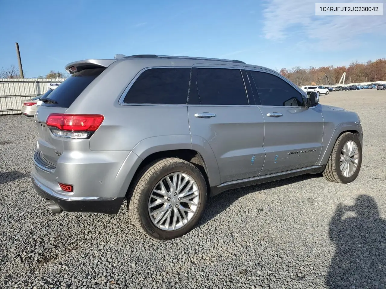 1C4RJFJT2JC230042 2018 Jeep Grand Cherokee Summit
