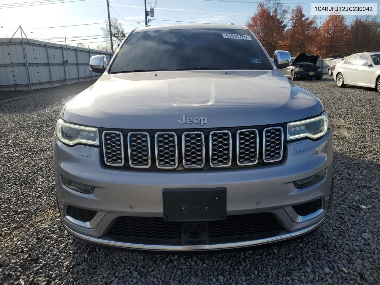 1C4RJFJT2JC230042 2018 Jeep Grand Cherokee Summit