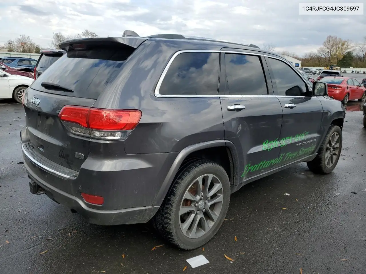 1C4RJFCG4JC309597 2018 Jeep Grand Cherokee Overland