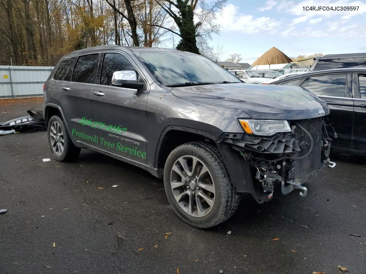 1C4RJFCG4JC309597 2018 Jeep Grand Cherokee Overland