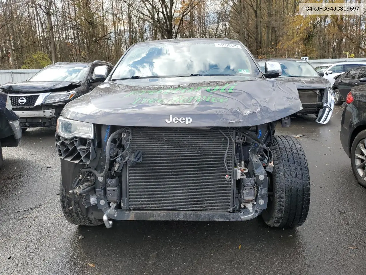 1C4RJFCG4JC309597 2018 Jeep Grand Cherokee Overland