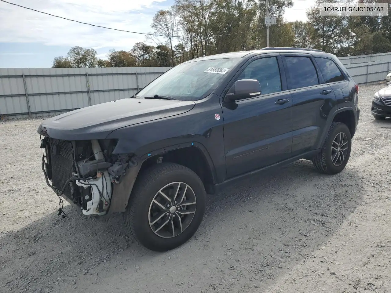 1C4RJFLG4JC105463 2018 Jeep Grand Cherokee Trailhawk