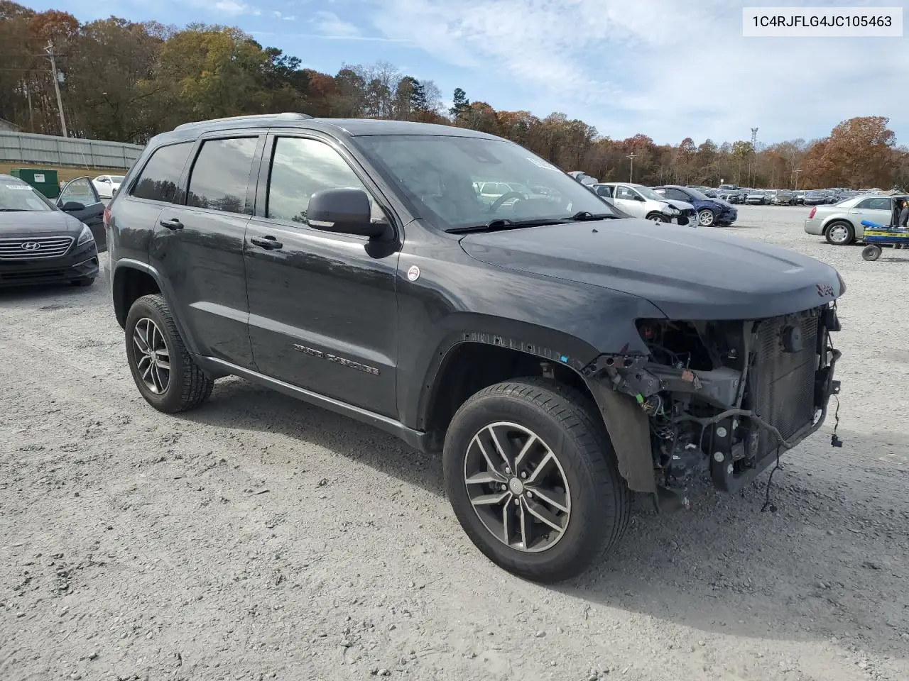 1C4RJFLG4JC105463 2018 Jeep Grand Cherokee Trailhawk