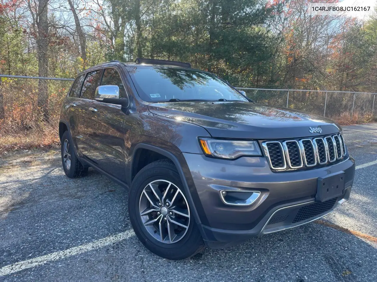 1C4RJFBG8JC162167 2018 Jeep Grand Cherokee Limited